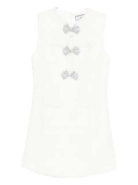 Rahil Hesan  crystal-embellished sleeveless dress