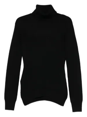 Moncler タートルネック リブトップ | ブラック | FARFETCH JP
