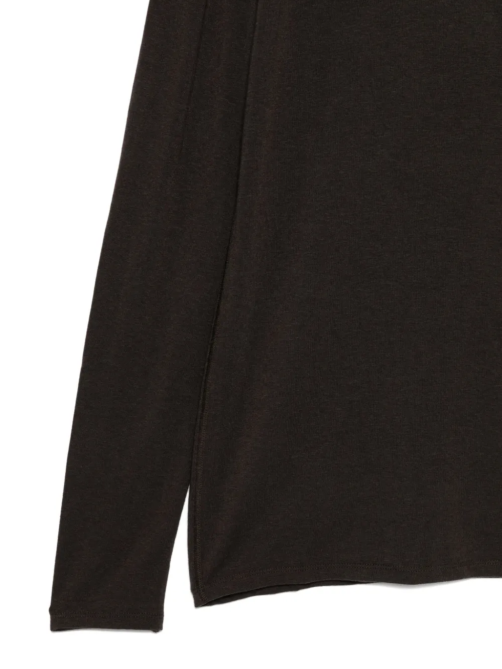 Amomento Roll-neck Top In Brown