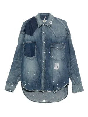 Visvim デニムシャツ | ブルー | FARFETCH JP