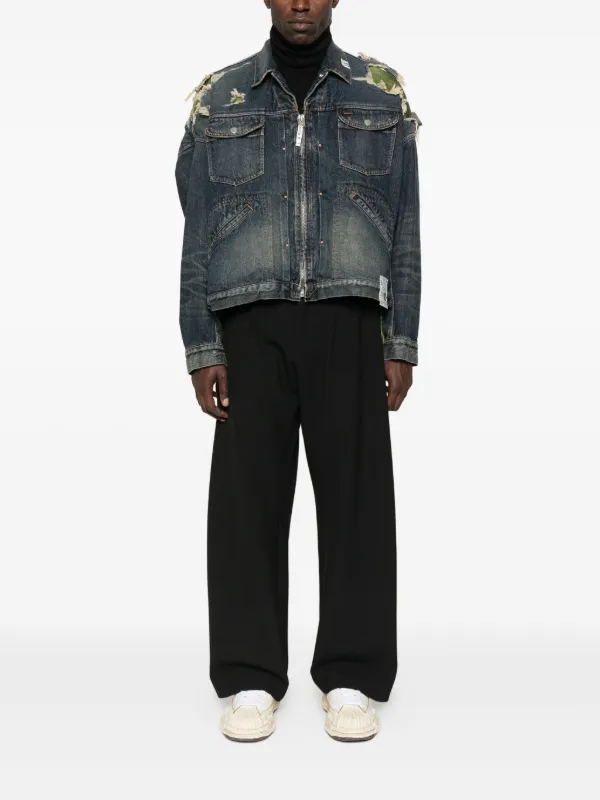 r*o様 mihara yasuhiro デニムジャケット Maison MIHARA YASUHIRO メゾンミハラヤスヒロ SS26 TRIPLE LAYERED
