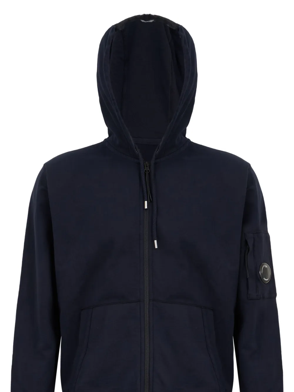 C.P. Company Hoodie met rits Blauw