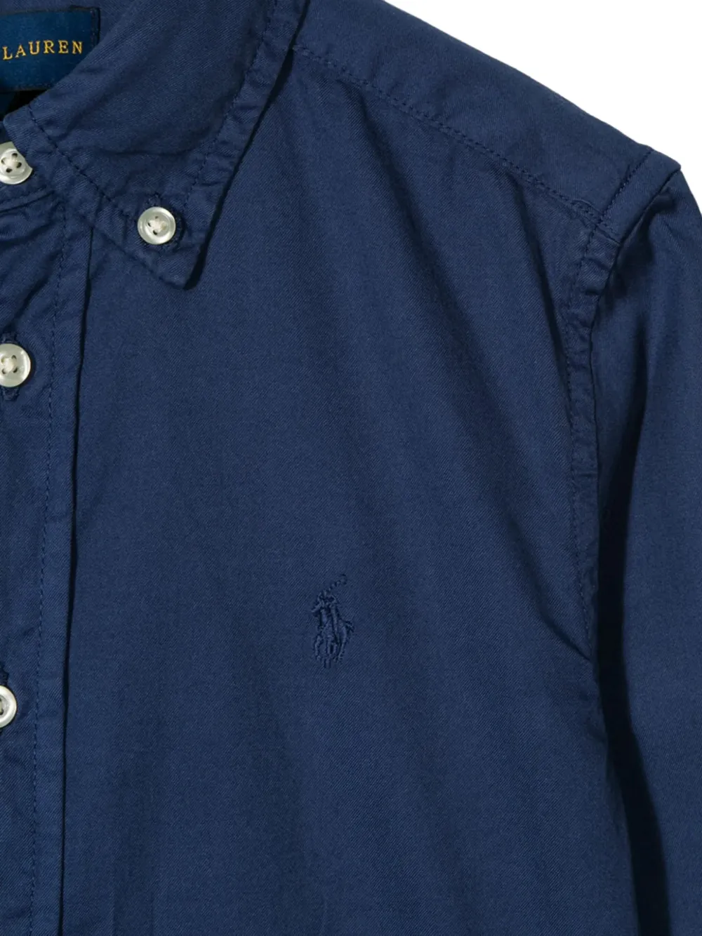 POLO RALPH LAUREN KIDS Shirt met knopen Blauw