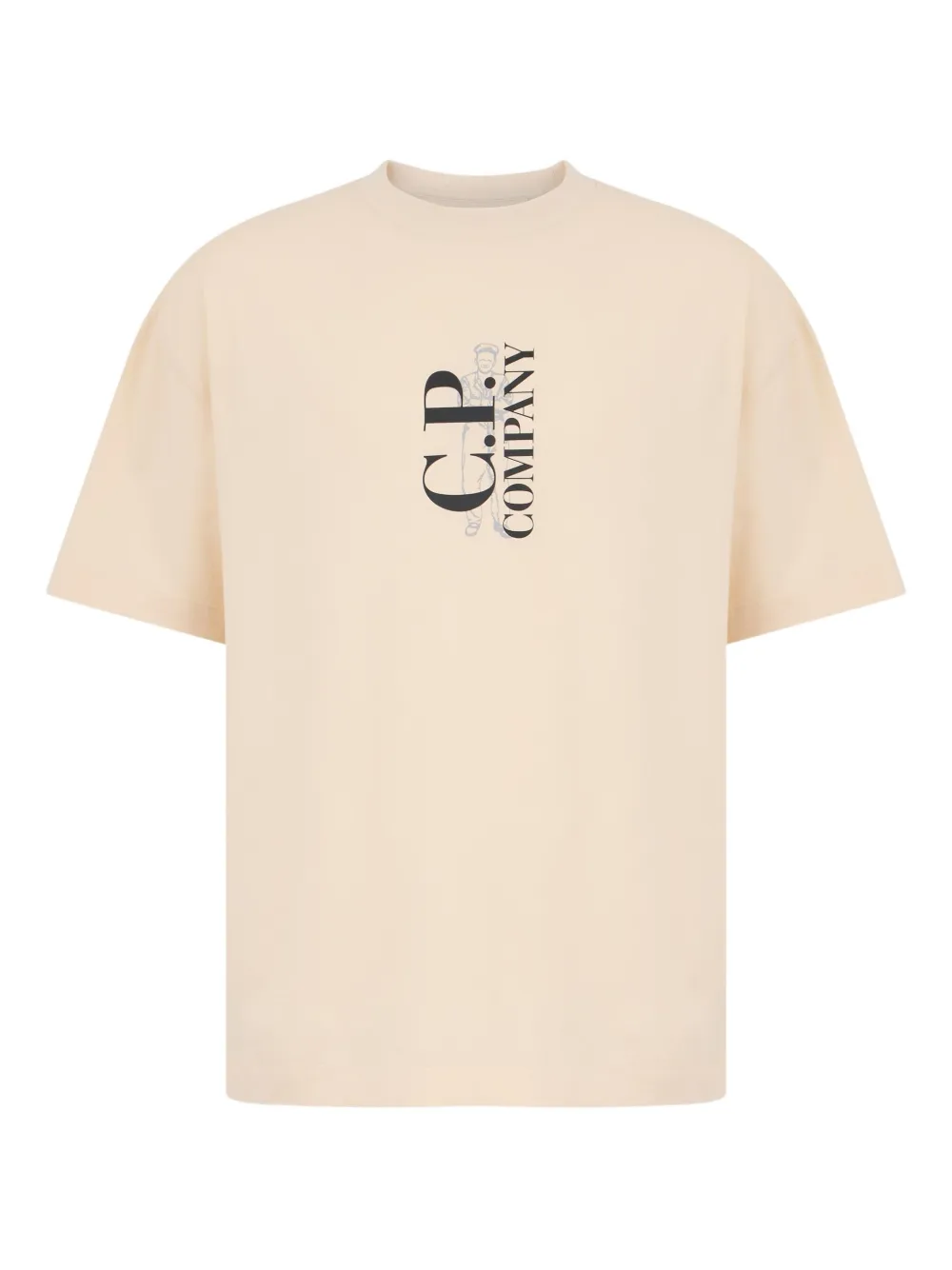 C.P. Company playera con logo estampado | neutro | Image 1