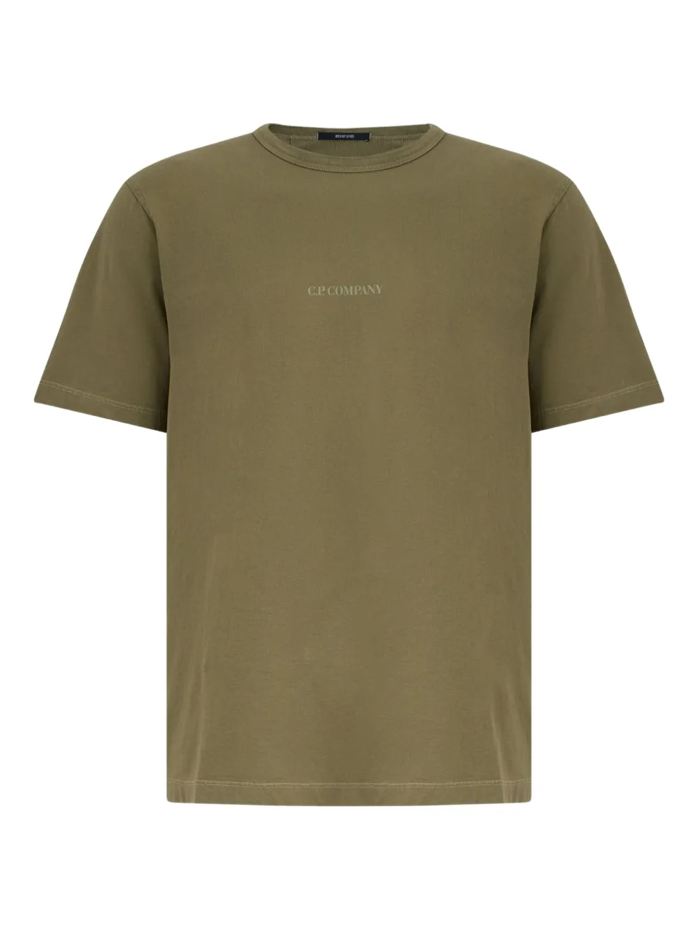C.P. Company logo-embroidered jersey t-shirt – Green