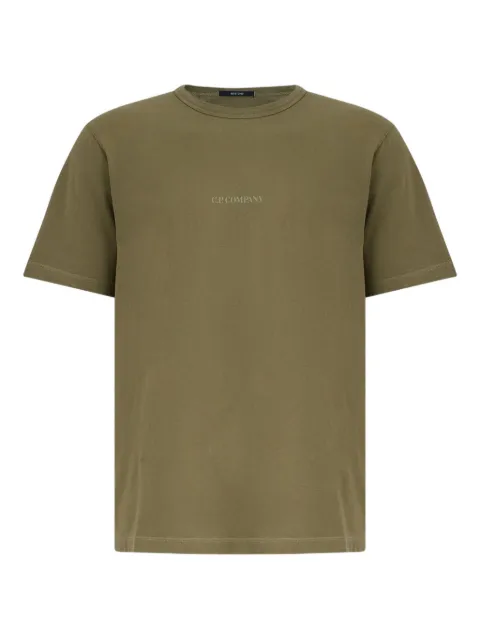 C.P. Company logo-embroidered jersey t-shirt
