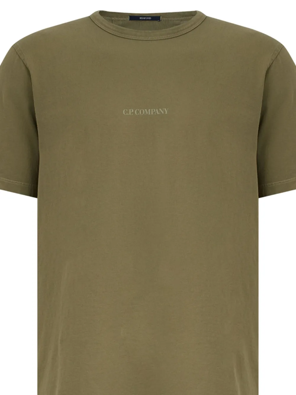 C.P. Company logo-embroidered jersey t-shirt Groen