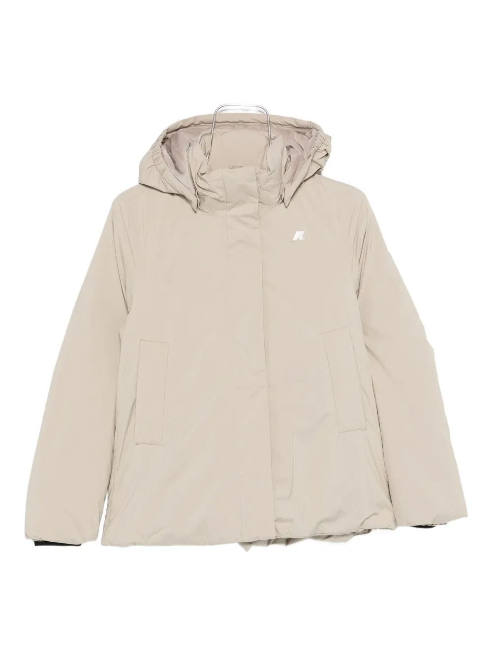 K-Way Piumino con cappuccio - Toni neutri