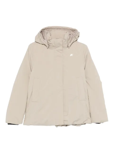 K-Way hooded padded jacket