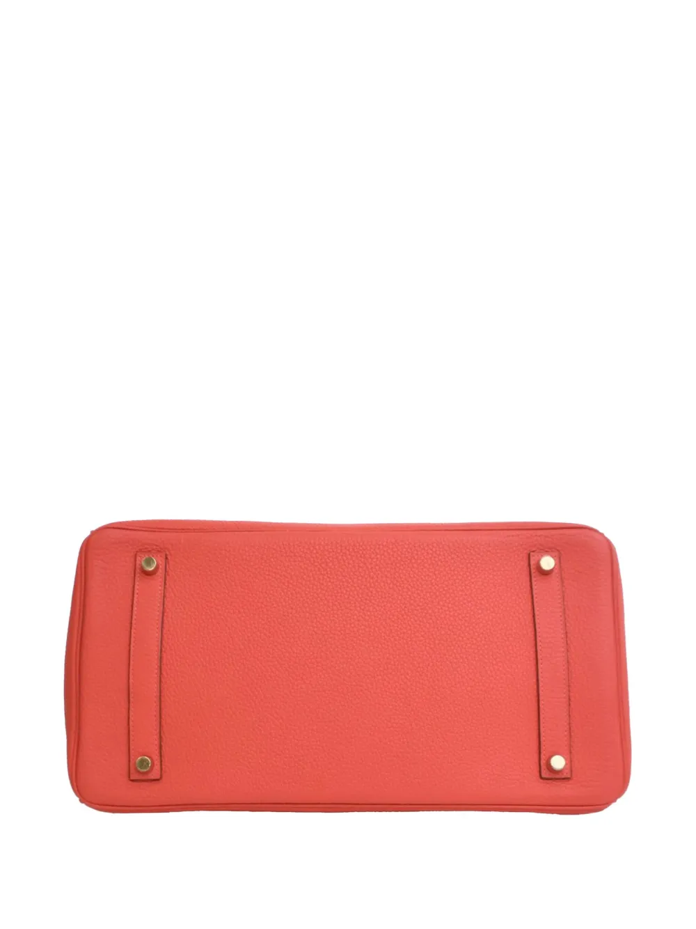 Pre-owned Hermes 2014 Togo Birkin Retourne 35 Handbag In Pink