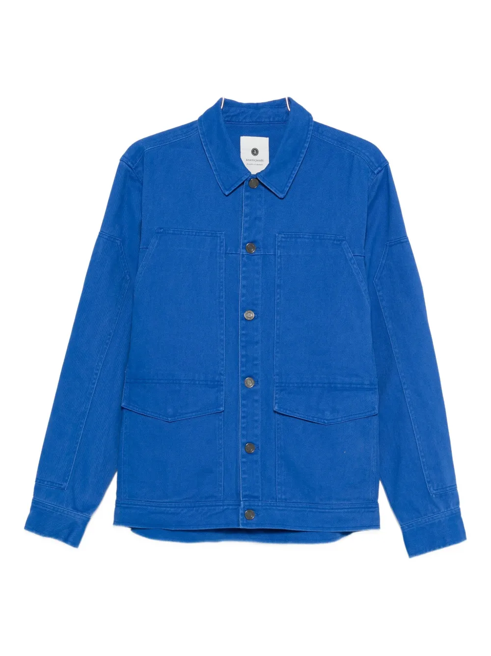 Anerkjendt Akoscar Button-fastening Shirt Jacket In Blue
