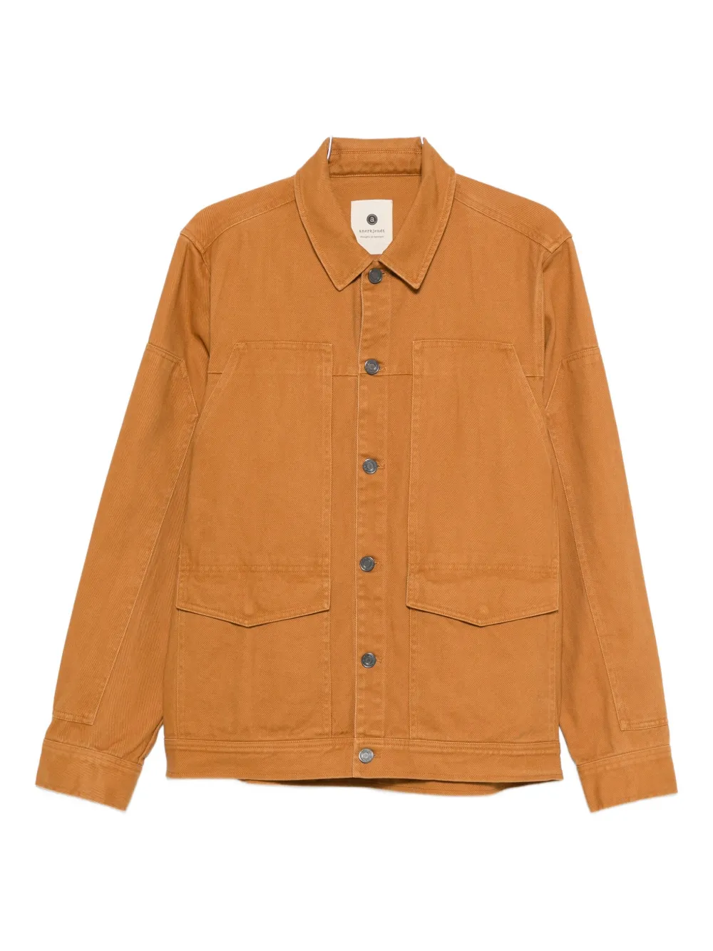 Anerkjendt Akoscar Button-fastening Shirt Jacket In Brown