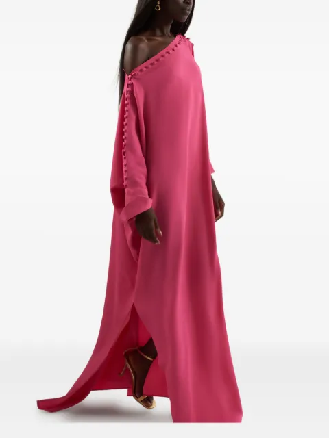 Taller Marmo button-detailed kaftan dress