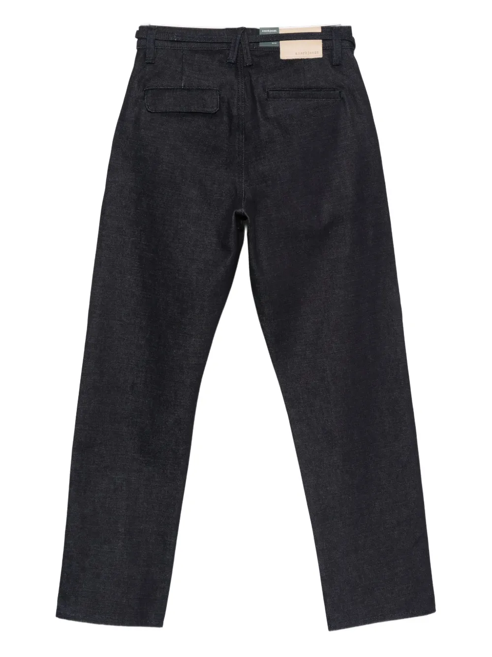 ANERKJENDT drawstring-waist trousers - Blauw