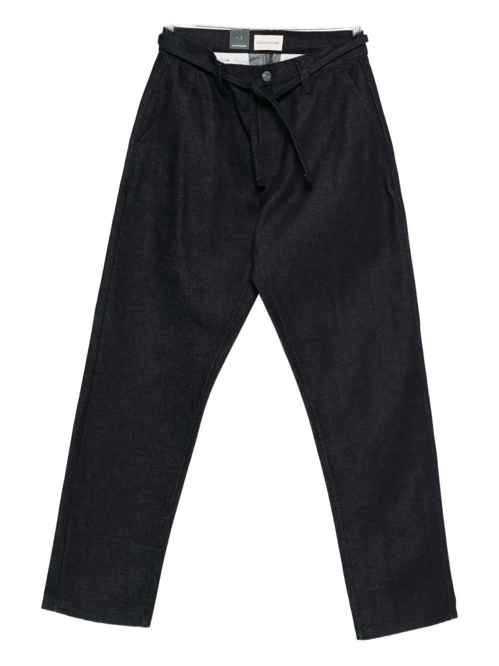 Anerkjendt Drawstring-waist Trousers In Blue
