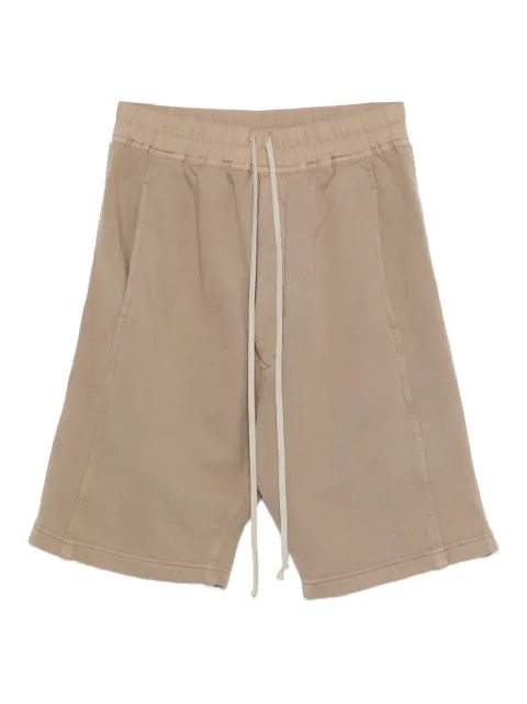 Rick Owens DRKSHDW bermudas con pretina elástica y cordones en la pretina