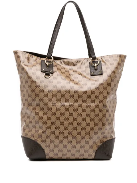 Gucci Pre-Owned 2016-2025 GG Charm GG Crystal tote bag