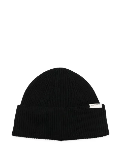 ANERKJENDT ribbed wool hat