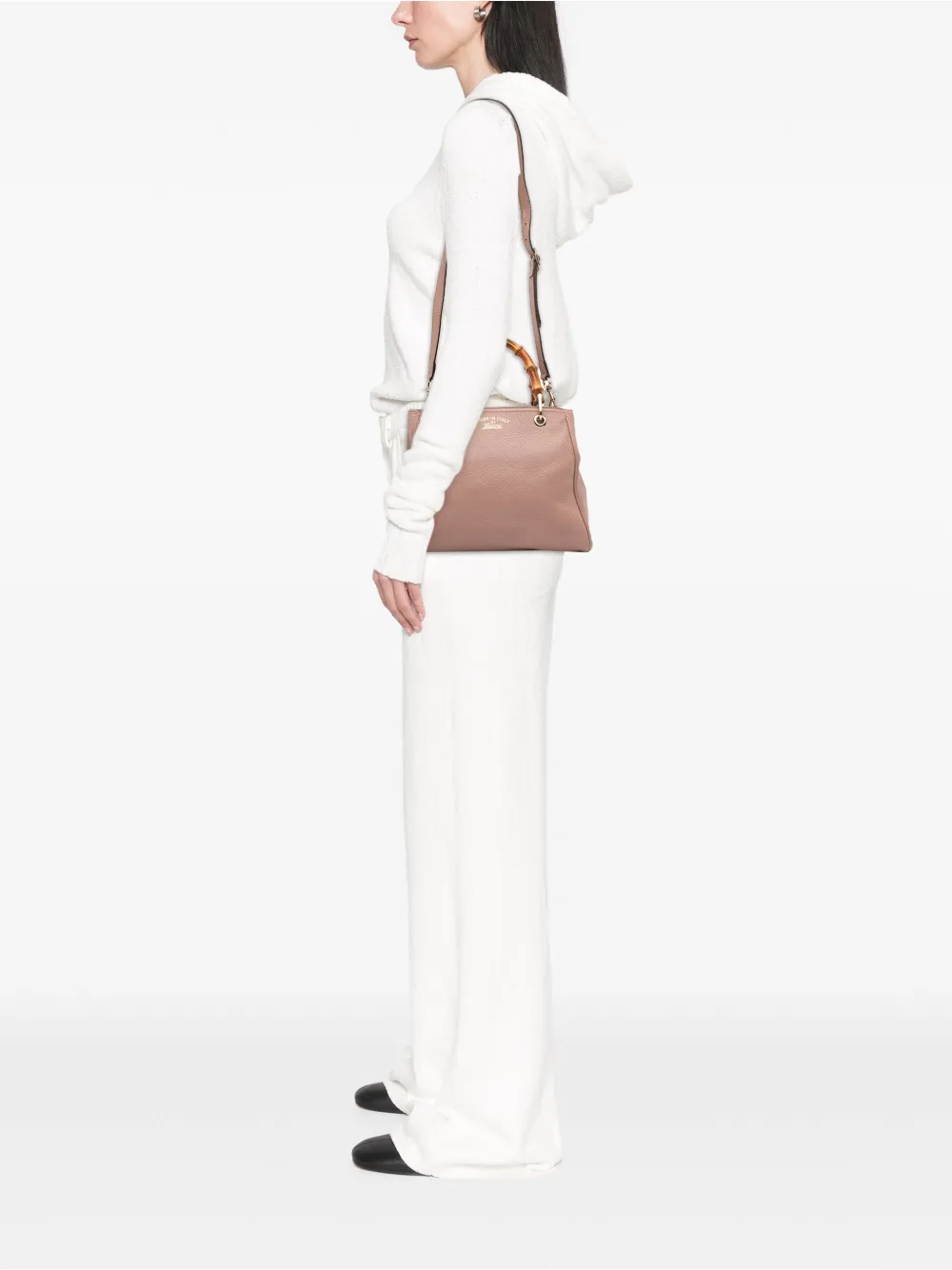 Gucci Pre-Owned 2016-2025 Small Calfskin Bamboo Shopper satchel | Pre-Owned | Image 2