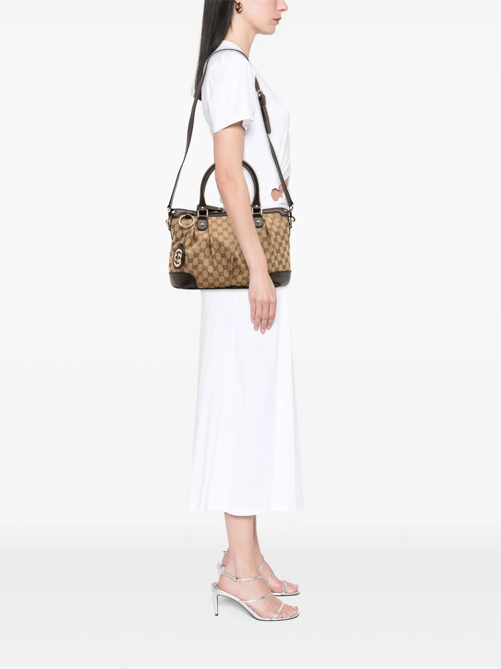Gucci Pre-Owned 2016-2025 GG Canvas Sukey satchel | Pre-Owned | Image 2
