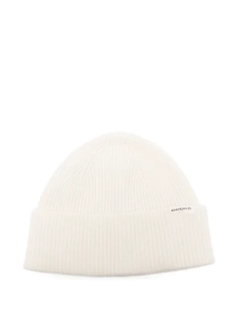 ANERKJENDT ribbed cotton beanie