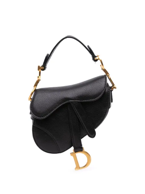 Christian Dior Pre-Owned شنطة 'ميكرو غراتر سادل' بحمالة كتف 2021