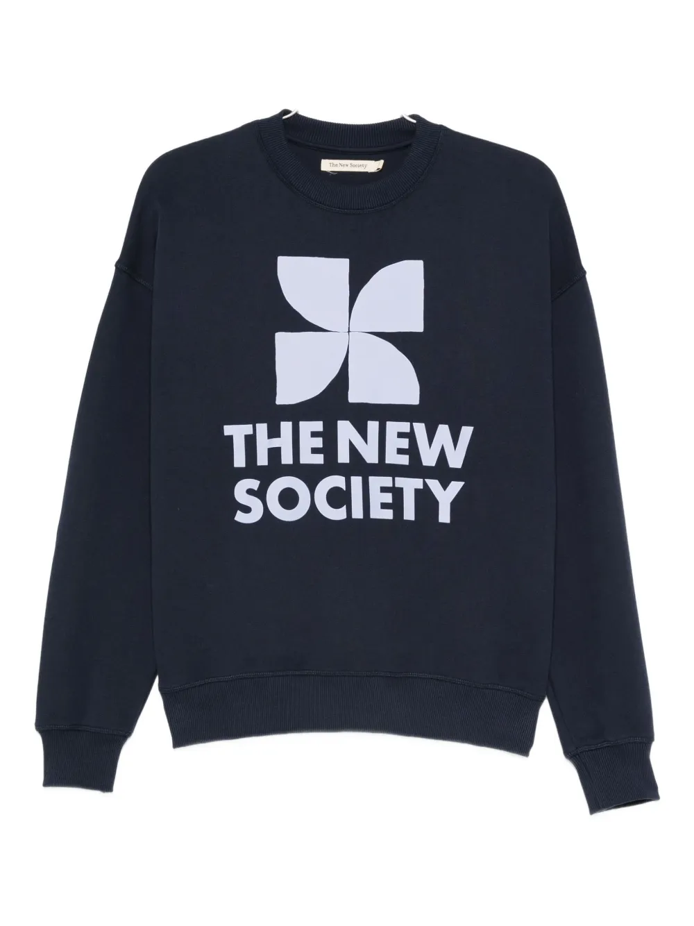 THE NEW SOCIETY graphic-print sweatshirt - Blu