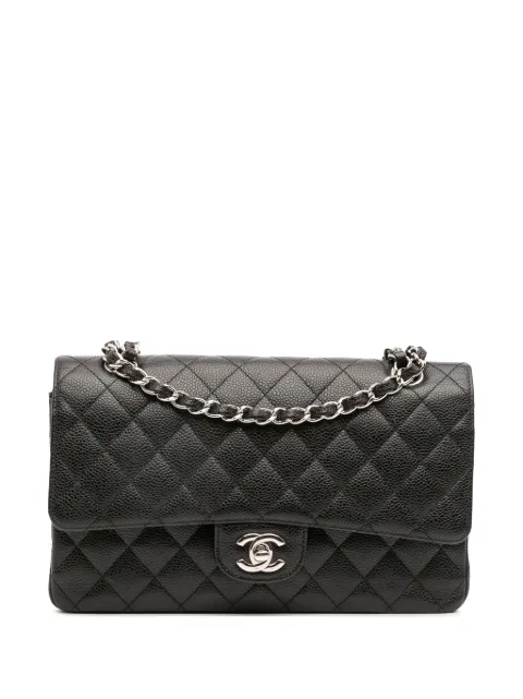 CHANEL Pre-Owned 2010-2011 Medium Classic Caviar Double Flap shoulder bag