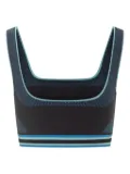 Casablanca seamless bralette - Black