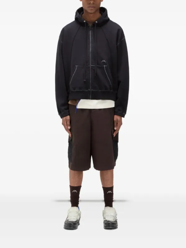 A-COLD-WALL ジップアップ　パーカー A-COLD-WALL* ジップアップ パーカー | ブルー | FARFETCH JP