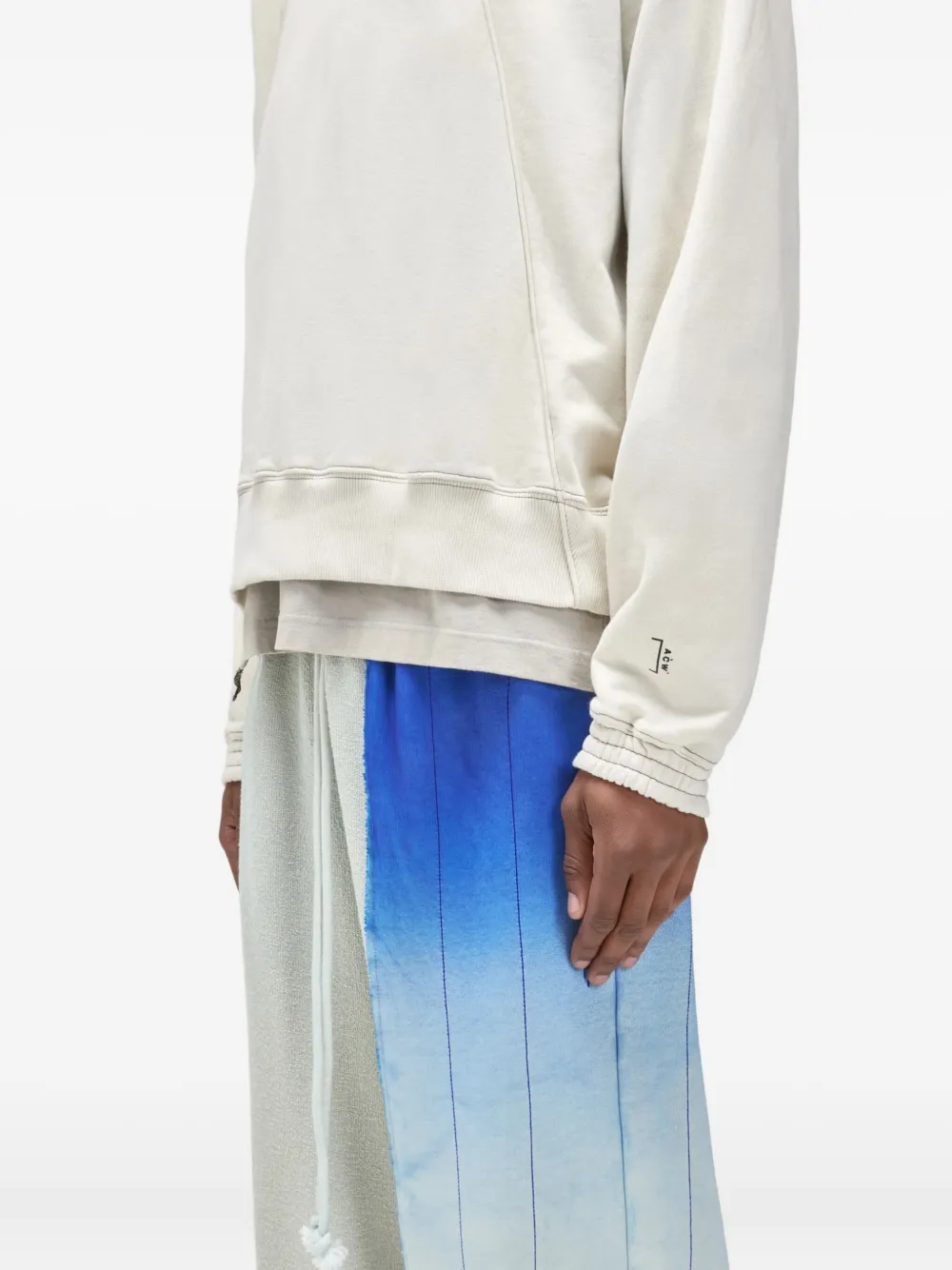 A-COLD-WALL* Sweater met vlakken Wit