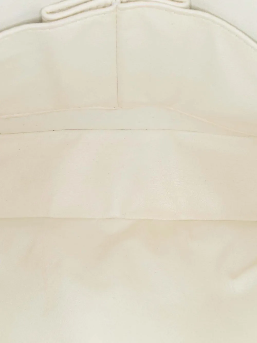 Pre-owned Chanel 2014 Medium Classic Caviar Double Flap Shoulder Bag In White