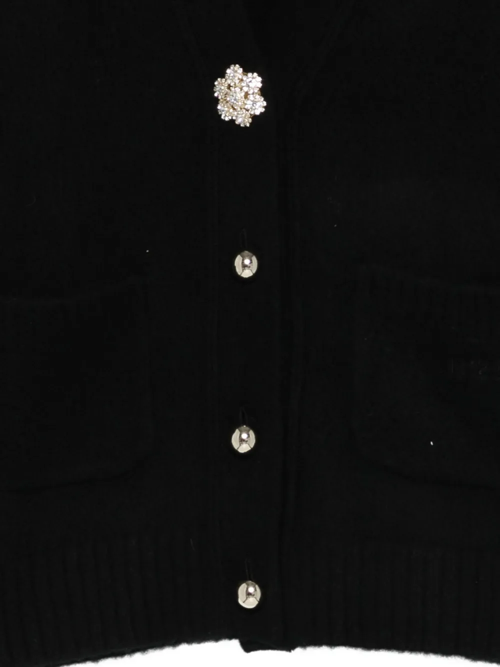 N°21 V-neck Cardigan In Black