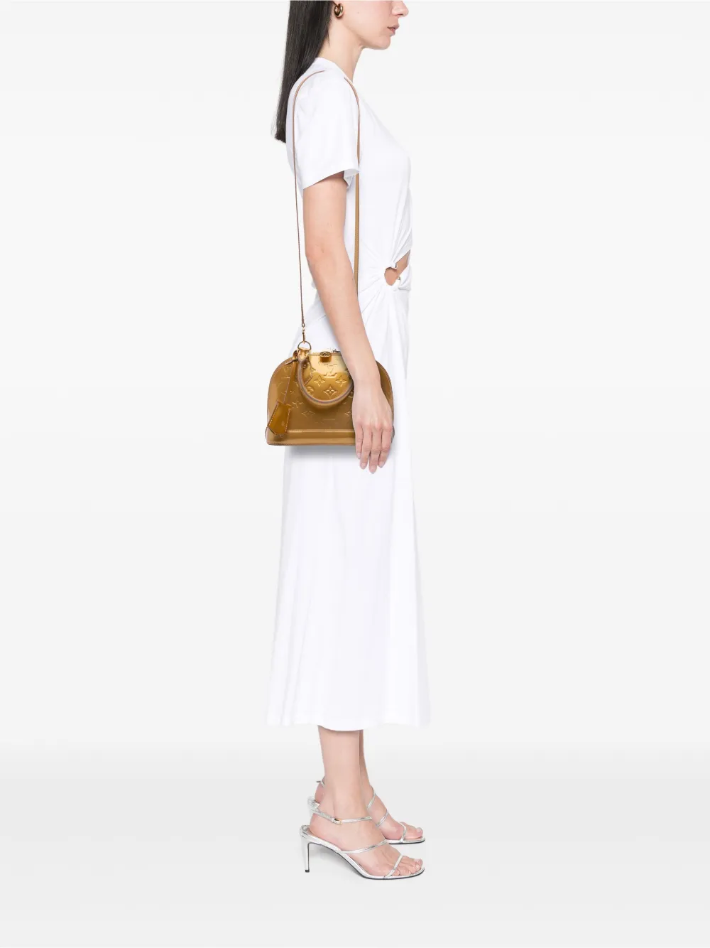 Louis Vuitton Pre-Owned 2012 Monogram Vernis Alma BB satchel | Pre-Owned | Image 2
