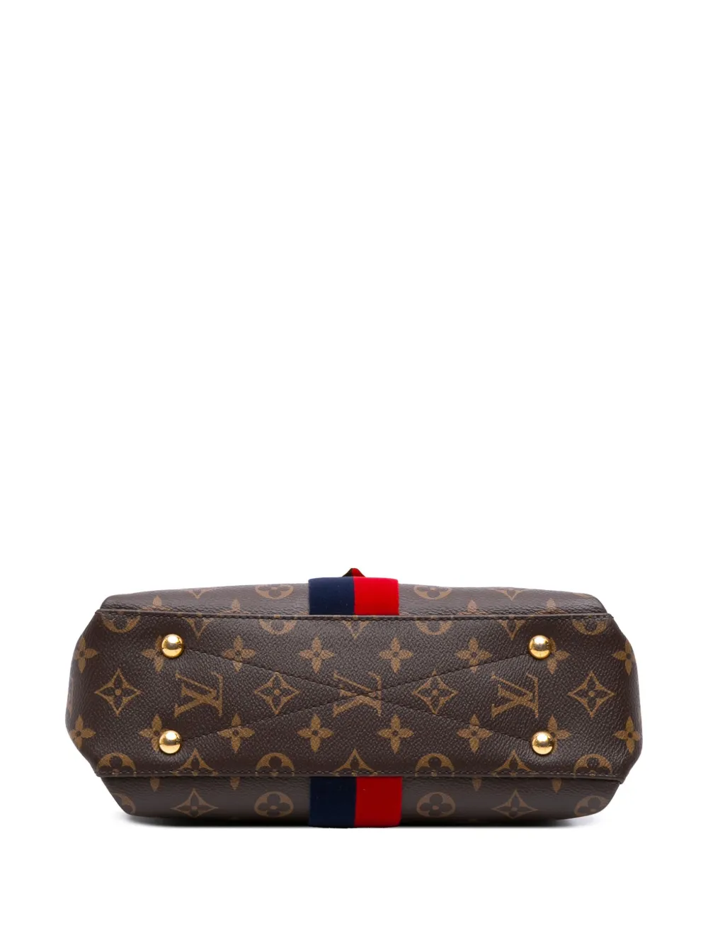 Pre-owned Louis Vuitton 2019 Monogram Georges Bb Satchel In Brown