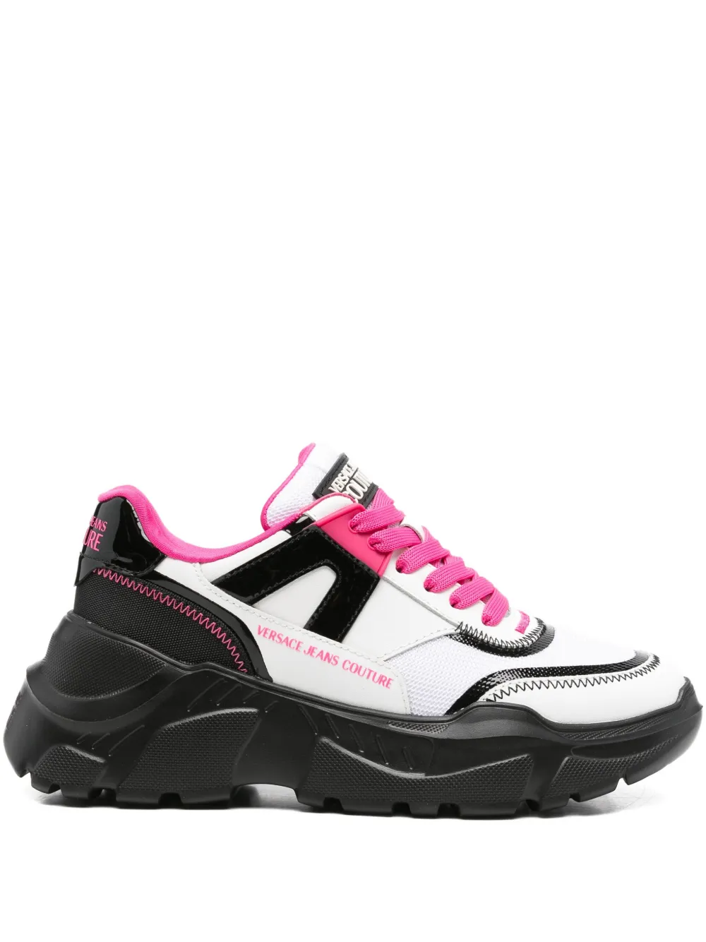 Versace Jeans Couture Fondo Speedtrack chunky sneakers Wit