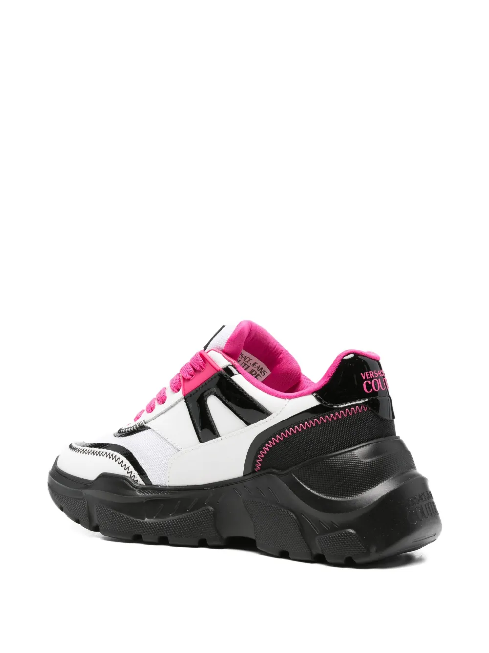 Versace Jeans Couture Fondo Speedtrack Chunky Sneakers In White