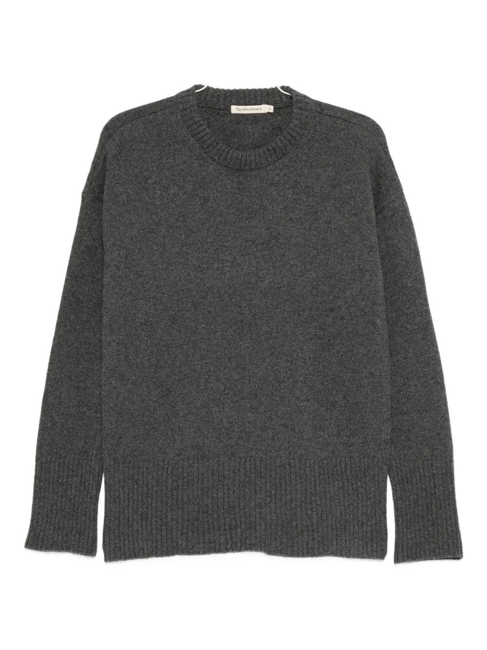 THE NEW SOCIETY crew-neck sweater | Grey | Image 1