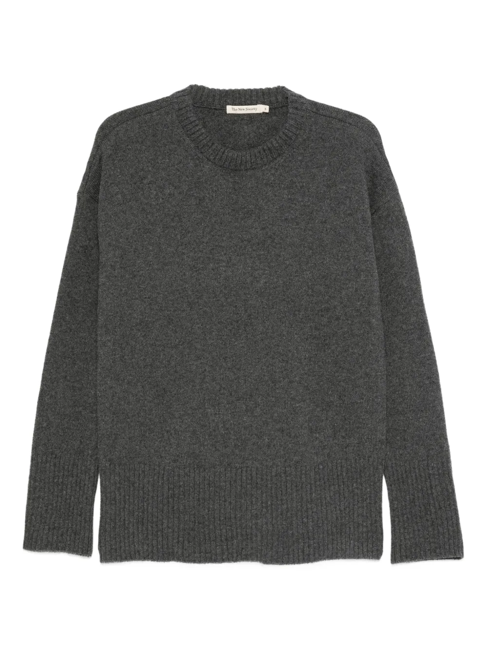 THE NEW SOCIETY suéter con cuello redondo | gris | Image 1