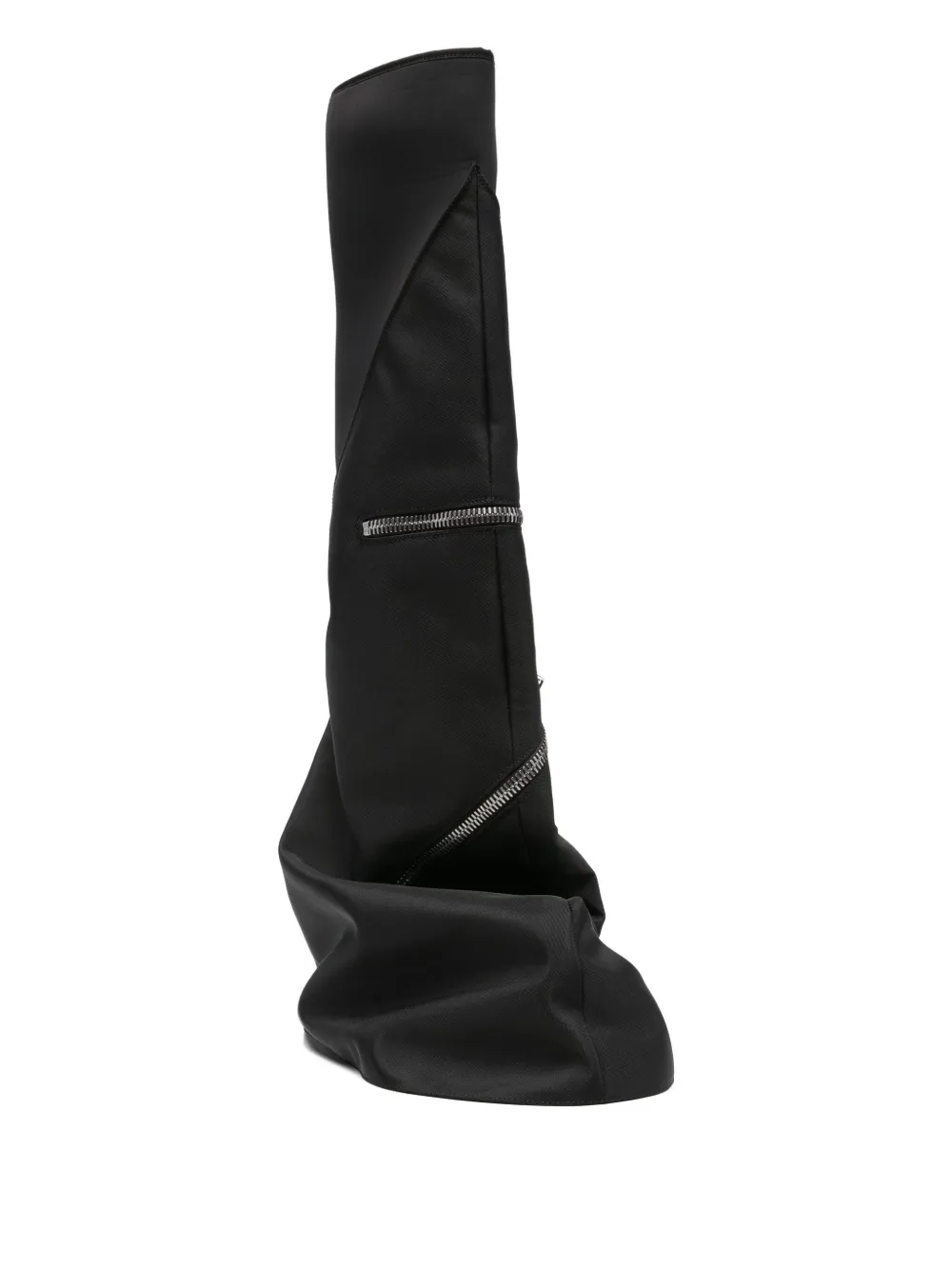 Rick Owens Drkshdw Ziper-detail Boots In Black