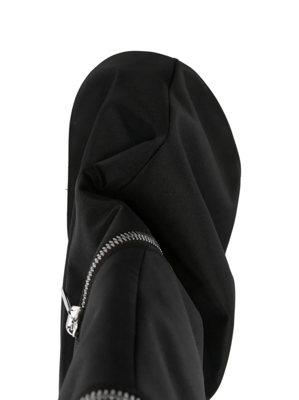 Rick Owens Drkshdw Ziper-detail Boots In Black