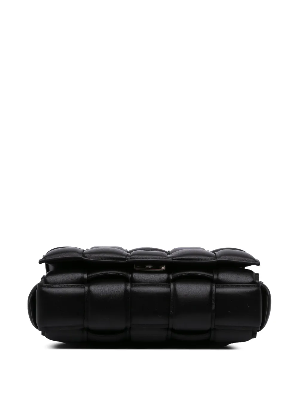 2012-2025 Nappa Intrecciato Padded Chain Cassette Satchel