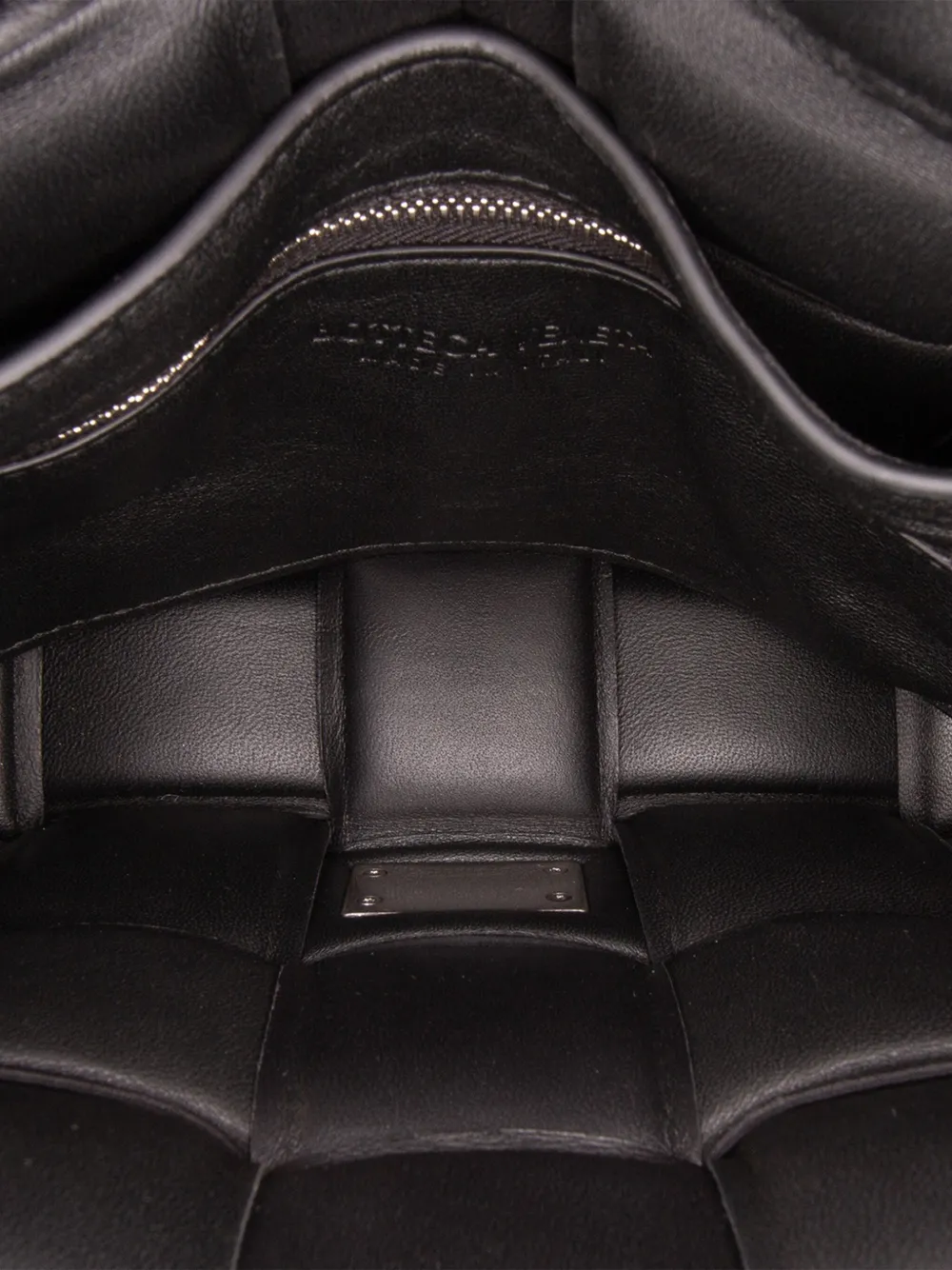 2012-2025 Nappa Intrecciato Padded Chain Cassette Satchel