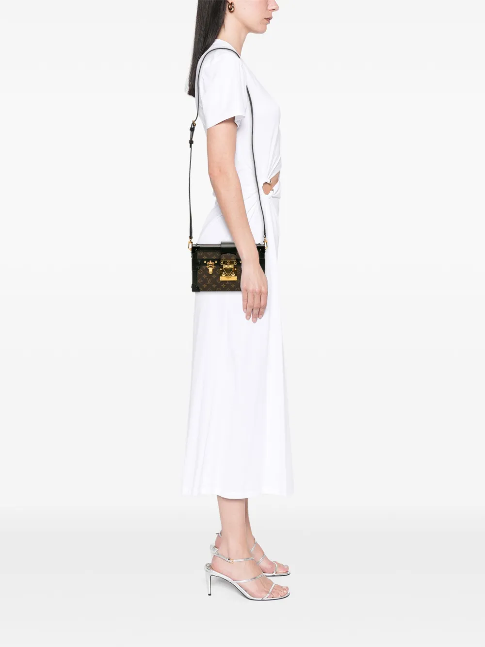 Louis Vuitton Pre-Owned 2017 Monogram Petite Malle crossbody bag | Pre-Owned | Image 2
