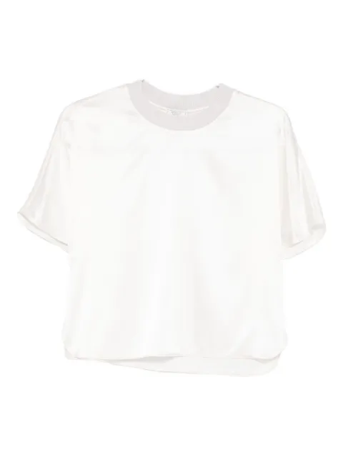 Peserico round-neck silk blouse