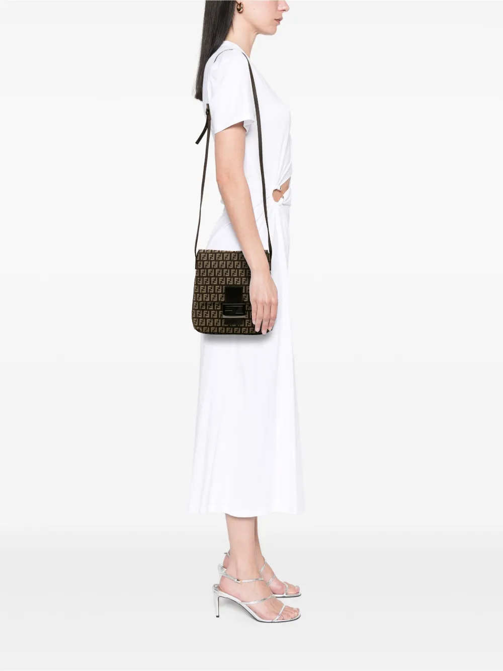 Fendi Pre-Owned 2000-2010 Zucchino Canvas crossbody bag | Pre-Owned | Image 2