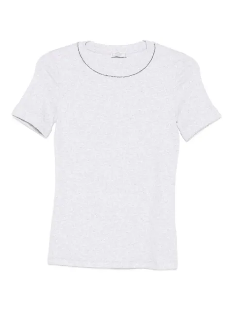 Peserico chain-detail T-shirt