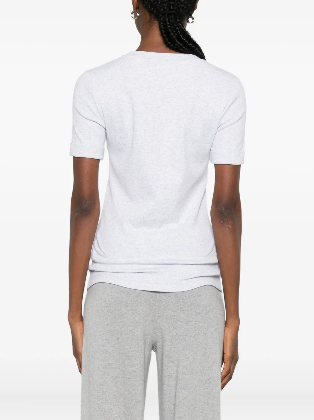 Peserico T-shirt met kettingdetail Wit