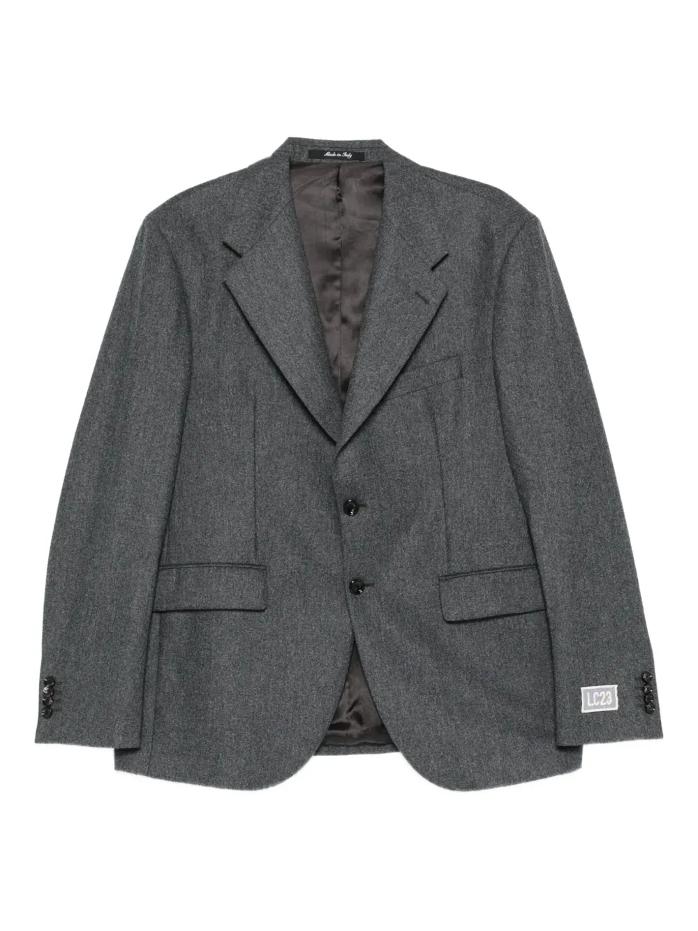 LC23 blazer de lana con botones | gris | Image 1