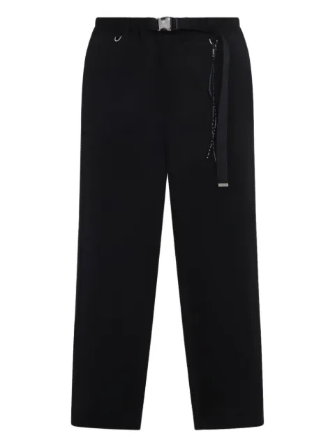 Mastermind Japan pantalones con estampado gráfico y cinturón